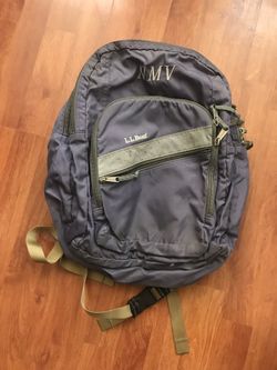 LL Bean Backpack Purple Hiking / Camping Bag. Condition is Used. See pictures ask questions and make an Offer!