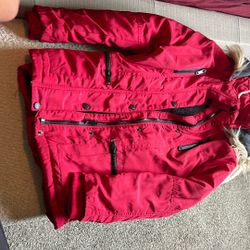 Girls Rain Jacket Coat Size 8