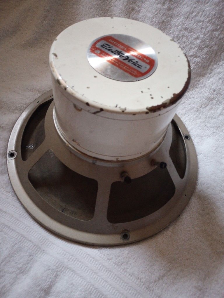 Electra Voice sro 12 Original 1960s Alnico coffee can