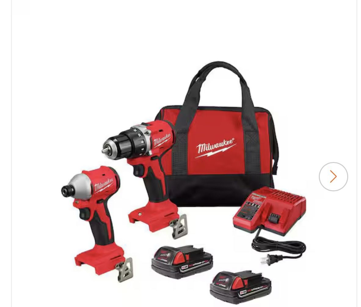Milwaukee Drill Set Brushless
