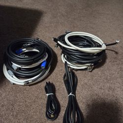 Coaxial Cables And S Video Cables