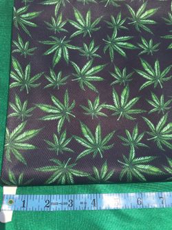 Cannabis Marijuana Weed Fabric