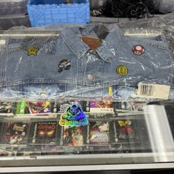 Levi’s X Super Mario Denim Jacket DeadStock $350 Gamehogs 11am-7pm Size Medium