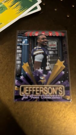 Justin Jefferson Bowman Chrome Hobby Card