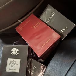 Dior. Baccarat. Creed