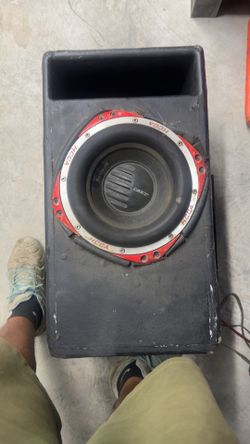 Hcca 10” comp sub with 2k hifhonics amp