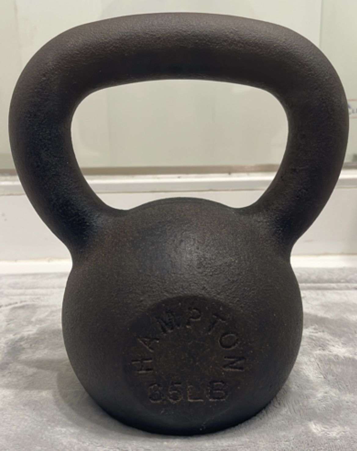 Hampton Outdoor 35 lb. Kettlebell – Urethane Coated Workout Exercise Fitness