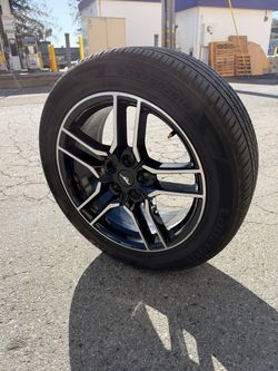 Genuine Ford Mustang 18” Wheels & Tires — Complete Set — $650 OBO