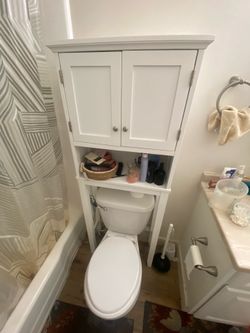 Over Toilet Storage Cabinet