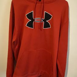 Red Under Armour hoodie XL