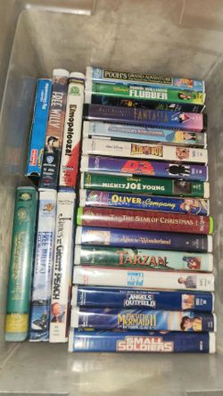 KIDS VHS TAPES