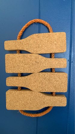 Wine wall cork decor