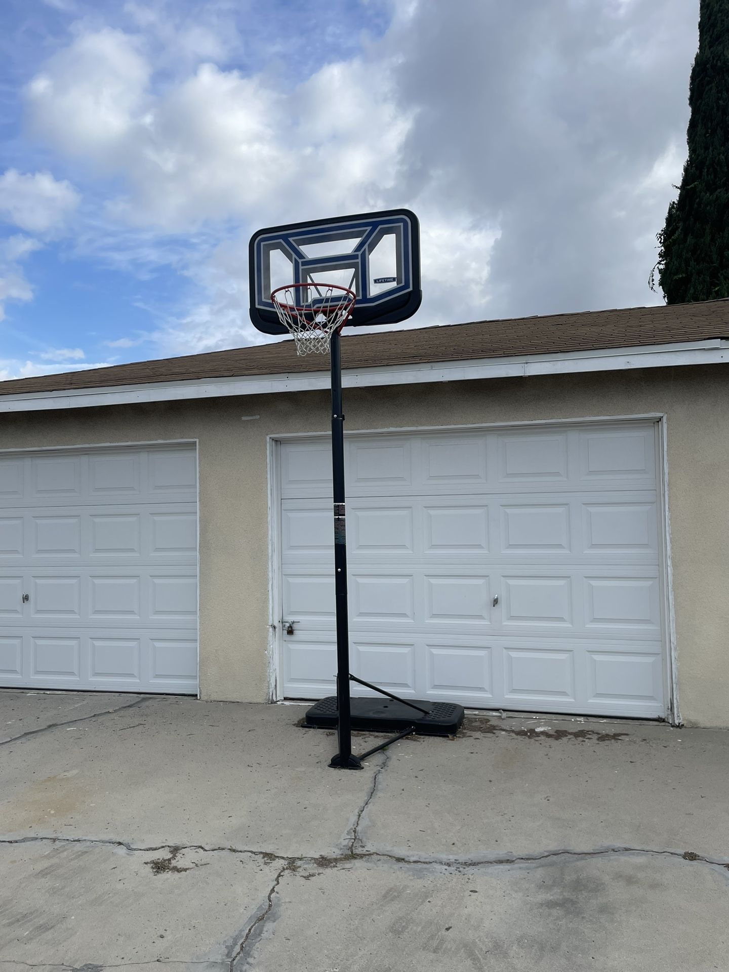Lifetime 10ft Adjustable Basketball Hoop 