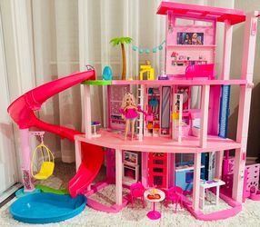 Barbie DreamHouse 3-Story Dollhouse with Accessories