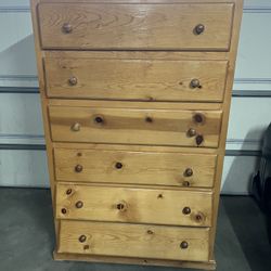 Solid Wood Dresser 