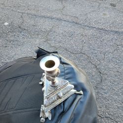 19 Century Silver Candle Holder 