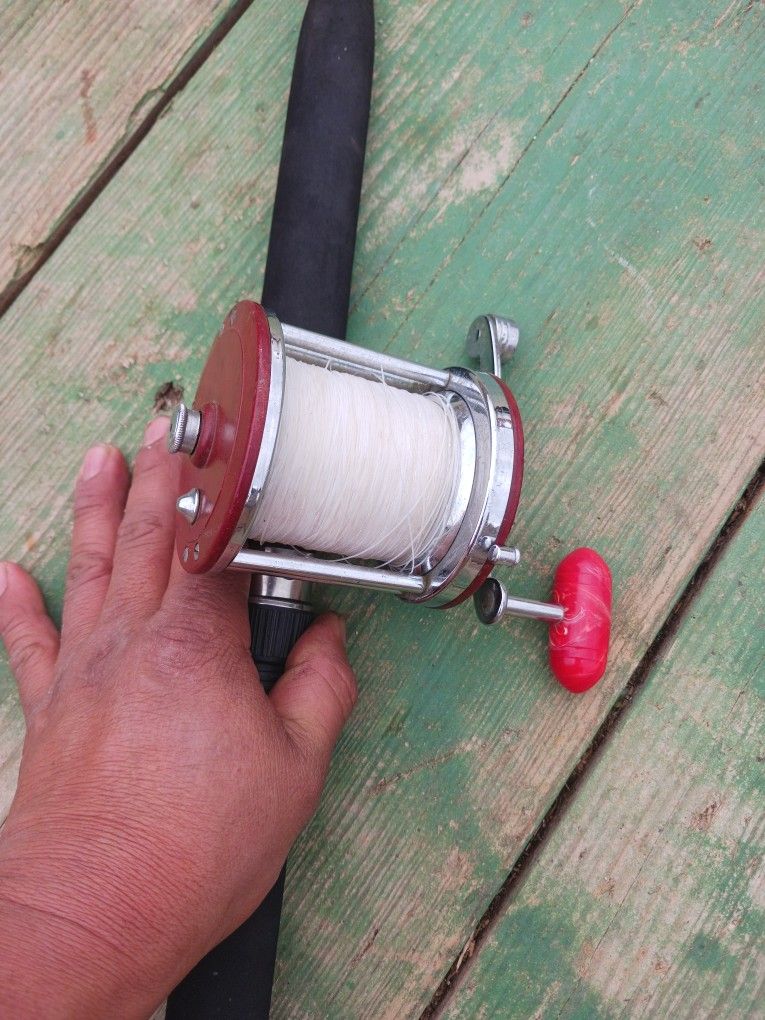 Saltwater 500 Penn Reel & helicopter Rod