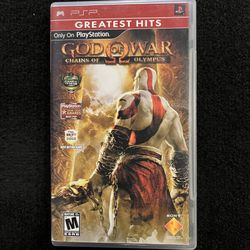 God of War: Chains of Olympus (Sony PlayStation Portable PSP) CIB Complete With Manual