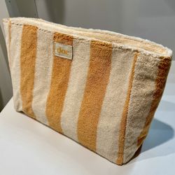 limited-edition striped cabana Cosmetic Bag And CAROLINA TRELLIS Planner Pouch