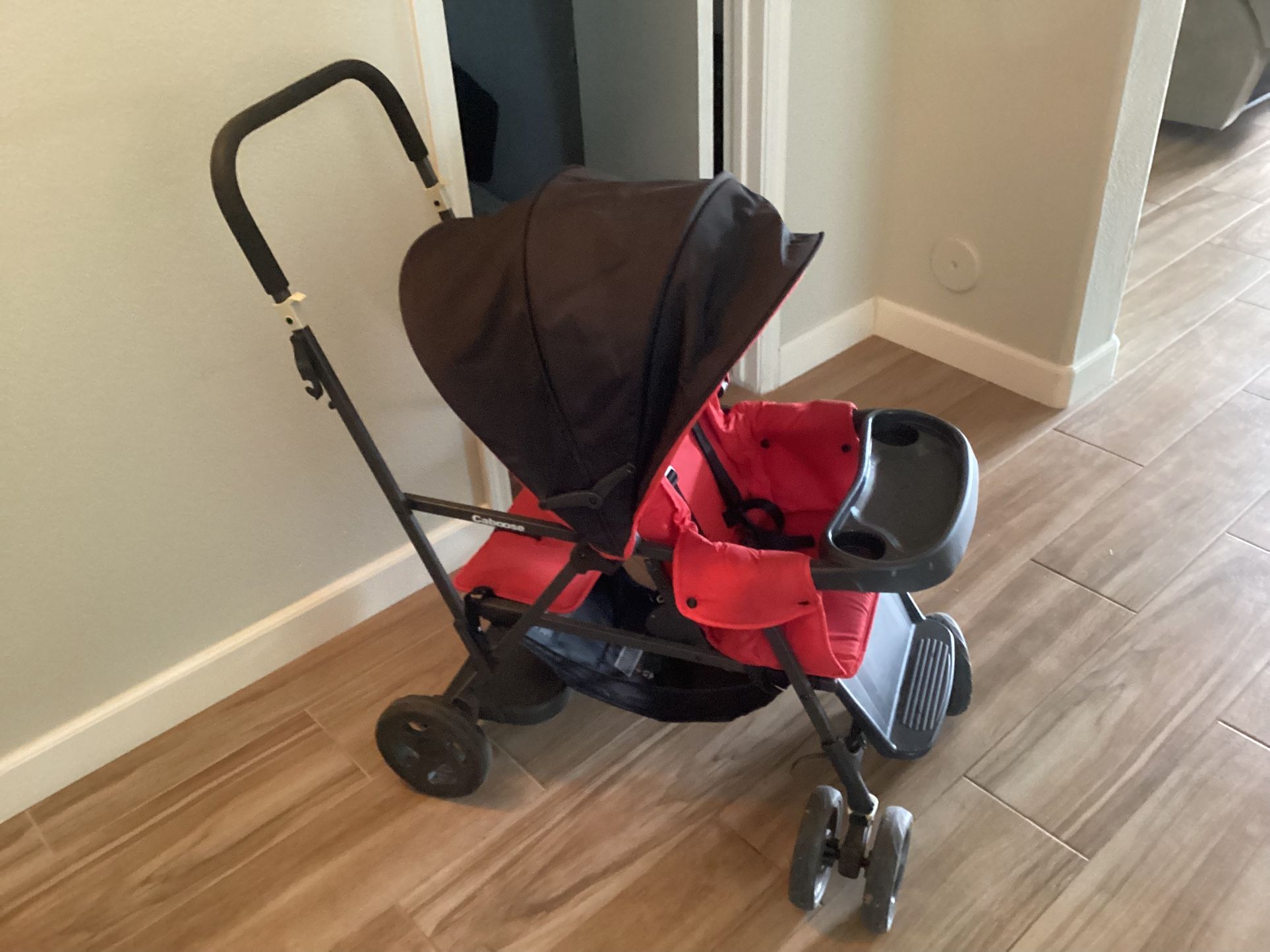 Caboose Stand And Sit Baby Stroller 