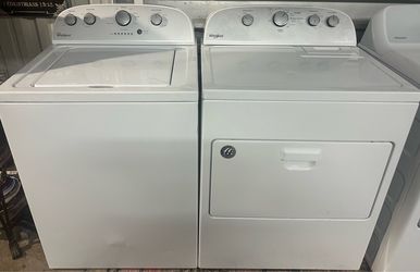 Whirlpool Washer And Dryer