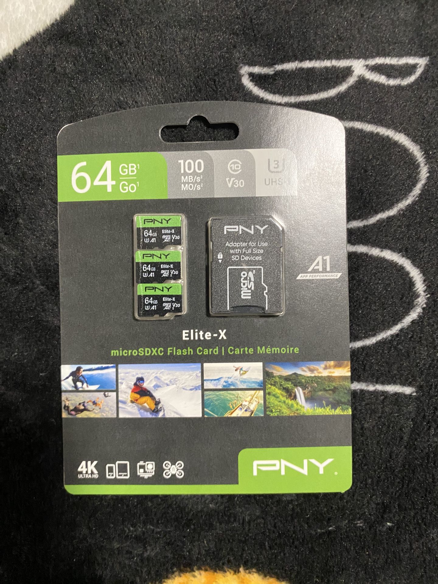 64GB Elite-X MicroSD Flash Memory Card