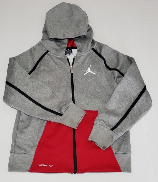 Jordan therma-fit Boy's zip up sweater Hoodie 