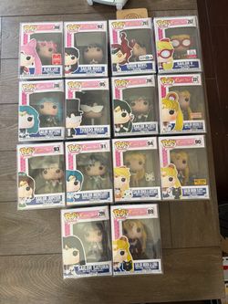 Funko Pop! Animation Sailor Moon lot 14