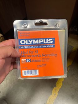 Olympus Microcassette Tapes XB60 6 Pack MC-60