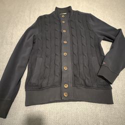 Tommy Hilfiger Navy Cardigan Sweater