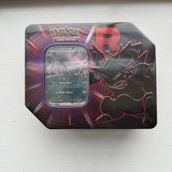 Pokemon TCG Team Rocket Tin