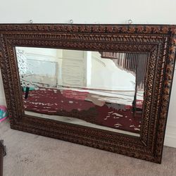 Console Table and Mirror Set