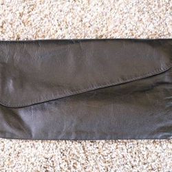 New! Leather Clutch Purse