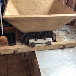 Antique Vintage Grape Crusher For Wine Making