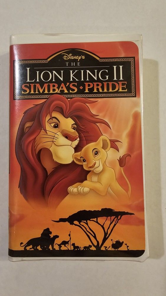 VHS Disney Lion King I I Simbas's Pride