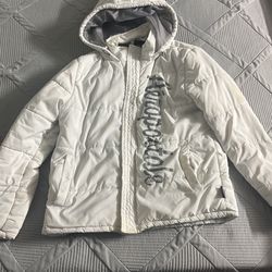 White Puffer Jacket