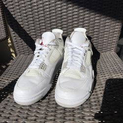 Jordan 4 Retro White Oreo 10.5M