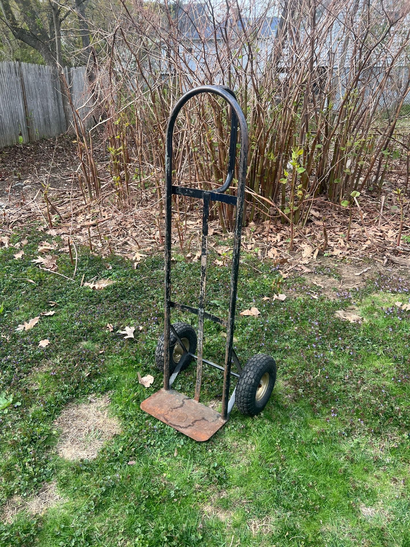 two-wheel hand truck