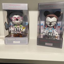 Hipster Mickey & Minnie Mouse 9” Final Figures