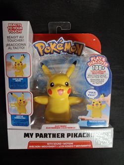 Pokémon My Partner Pikachu Electronic Figure