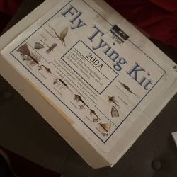 Antique fly tying kit