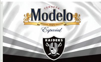 Raiders Modelo Flag 5ftx3ft $20 Firm On Price