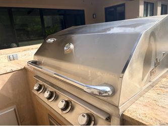 STS Built in Natural Gas Grill