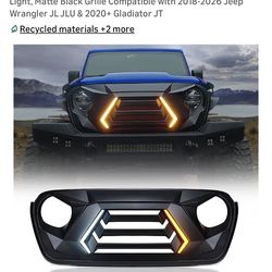 Front grille for jeep