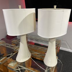 Set Of lamps-table Top End Table