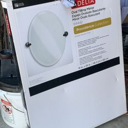 Oval Bathroom Mirror 