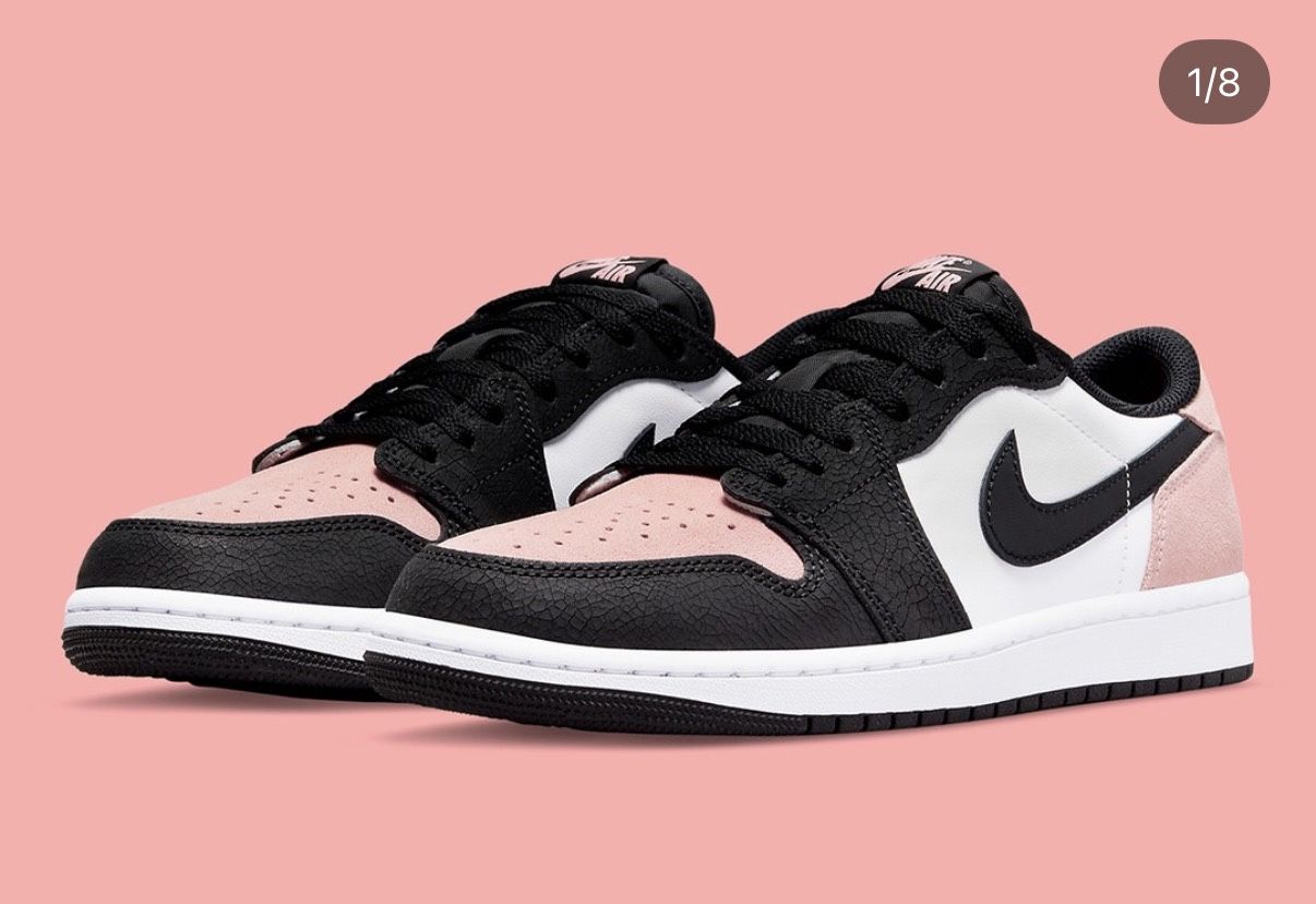 Jordan 1 Low OG Bleached Coral