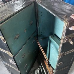 Antique Chest Wardrobe 