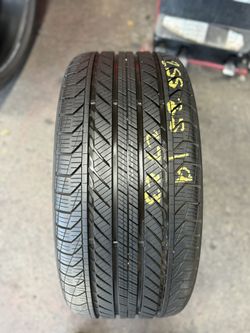 19” tire continental 255/35/19 semi new with free installation $100