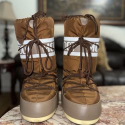 ICON BROWN NYLON Moon BOOTS